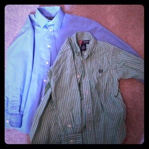 2 long sleeve button up shirts